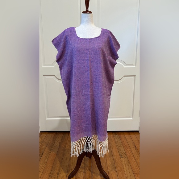 PC# D-1904 Dresses & Skirts - Pedal loom Mexican Dress! Summer Dress! Huipil style!